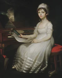Retrato de uma jovem mulher, 1801.