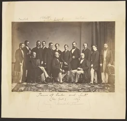 Príncipe de Gales e comitiva (Nova Iorque), 1860