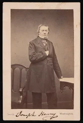 Retrato de Joseph Henry 1797-1878 - Em pé, Antes de 1878.