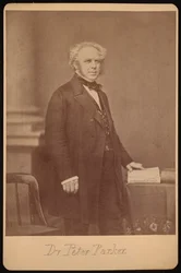 Retrato de Peter Parker 1804-1888, Antes de 1888.