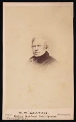 Retrato de William Winston Seaton 1785-1866, Antes de 1866.