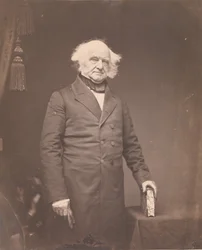 Presidente Martin Van Buren, 1855-58.