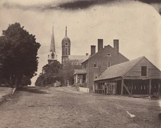 Segundo Corps Hospital, Washington, D.C., ca. 1863.