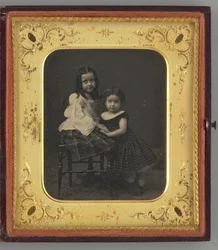 Untitled Portrait of Two Girls, 1861.