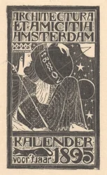 Calendário de capa 1895