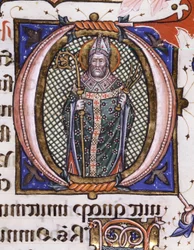 Santo Ambrósio - (Miniatura, c.1492-1523)