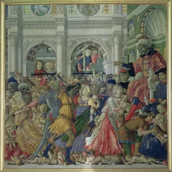 O Massacre dos Inocentes, 1482 (tempera no painel)