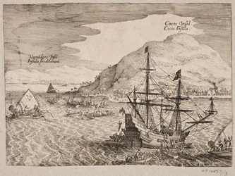 Sobre o desembarque dos holandeses em Kokosøen