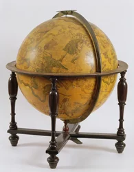Globo Celeste, 1636 (madeira)