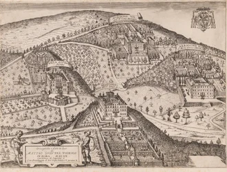Vista de Frascati e arredores