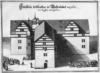 Biblioteca Herzog August em Wolfenbüttel, entre 1655 e 1660