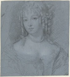 Retrato de uma jovem mulher