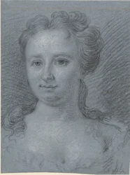 Retrato de uma Miss Swiers nascida Moleneyser