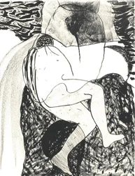 Des Bêtes" Livro de artista 3, 2018 (litografia)