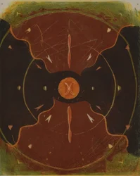 mandala 1, 2013 (linóleo)