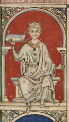 King William Rufus da história da Inglaterra maior Chronicle