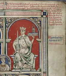 Ricardo I, o Coração de Leão Da Historia Anglorum, Chronica majora