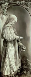 Santa Isabel da Hungria (1207-31) 1509 (grisaille)