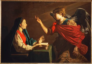 "Anunciação (pintura sobre tela)