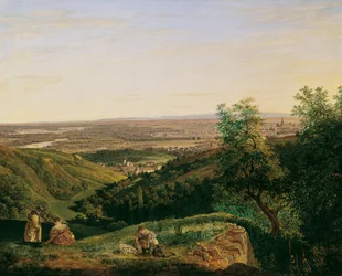 Vista de Viena de Krapfenwaldl