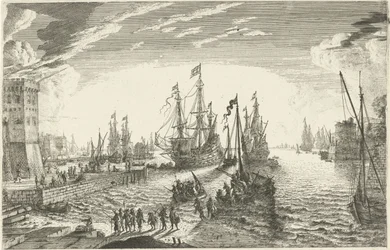 Desembarque de soldados