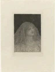 Mulher com véu