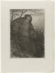 Mulher debaixo de uma árvore
A Senhora de Shalott