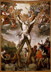 Crucificação de Santo André (fresco
