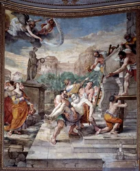 Entrada de Santo André (fresco