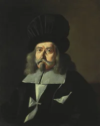 Retrato de um Grão-Mestre dos Cavaleiros de Malta, Martin de Redin, c.1660 (óleo sobre tela)