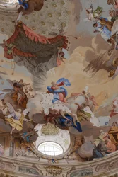 Detalhe de "The Assumption of Mary" (A Assunção de Maria)