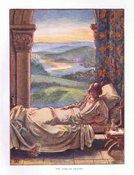 Os ares do céu, ilustração deLady Anns Fairy Tales, 1914
