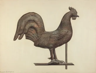 Cata-vento Finial, c. 1938.