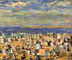 Praia em St. Malo, c. 1907