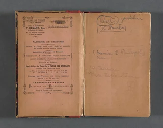Caderno de desenho italiano, 1898-1899.