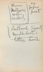 Caderno de desenho italiano: Notas, página 244, 1898-1899.