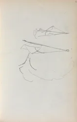 Sketchbook italiano: Sails página 36, 1898-1899.