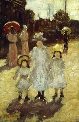 Domingo de manhã em Paris, c.1892-1894