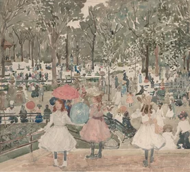 The Mall, Central Park, 19001903.