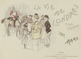 Ilustração para a vida de Londres por Marte