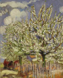Blossoming Trees, 1908 (painel)