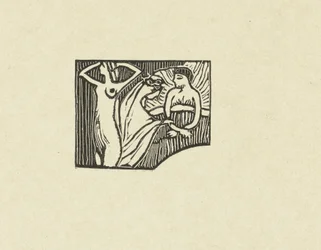 Ilustração para poema da colecção de poesia Sagesse de Paul Verlaine
Essaie de bois gravé pour Sagesse
L