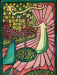 Noli Me Tangere (óleo sobre cartão)