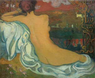 Nu ao crepúsculo, cerca de 1892