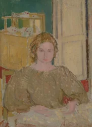 Retrato de Marta com as mãos abertas, c.1894-95