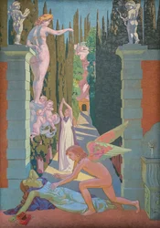 The Story of Psyche, Painel IV. A Vingança de Vénus