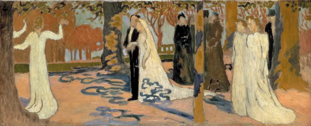 Procissão do casamento, c1892-c1893.