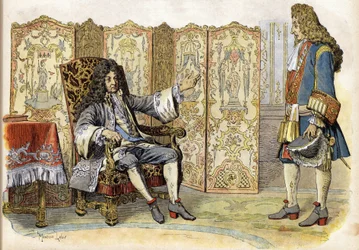 Em 1712, Luís XIV chamou o Rei Sol (Rei Sol ou Luís o Grande