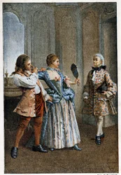 Le Miroir - em "Histoire de Manon Lescaut et du chevalier Des Grieux" de L
