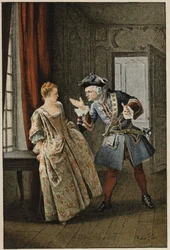 Manon et son frere - in "Histoire de Manon Lescaut et du chevalier Des Grieux" de L